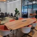 MCI Career Services | Product Seen: [Croft x Polo Conference Table & Blot Castors - Half Upholstery]